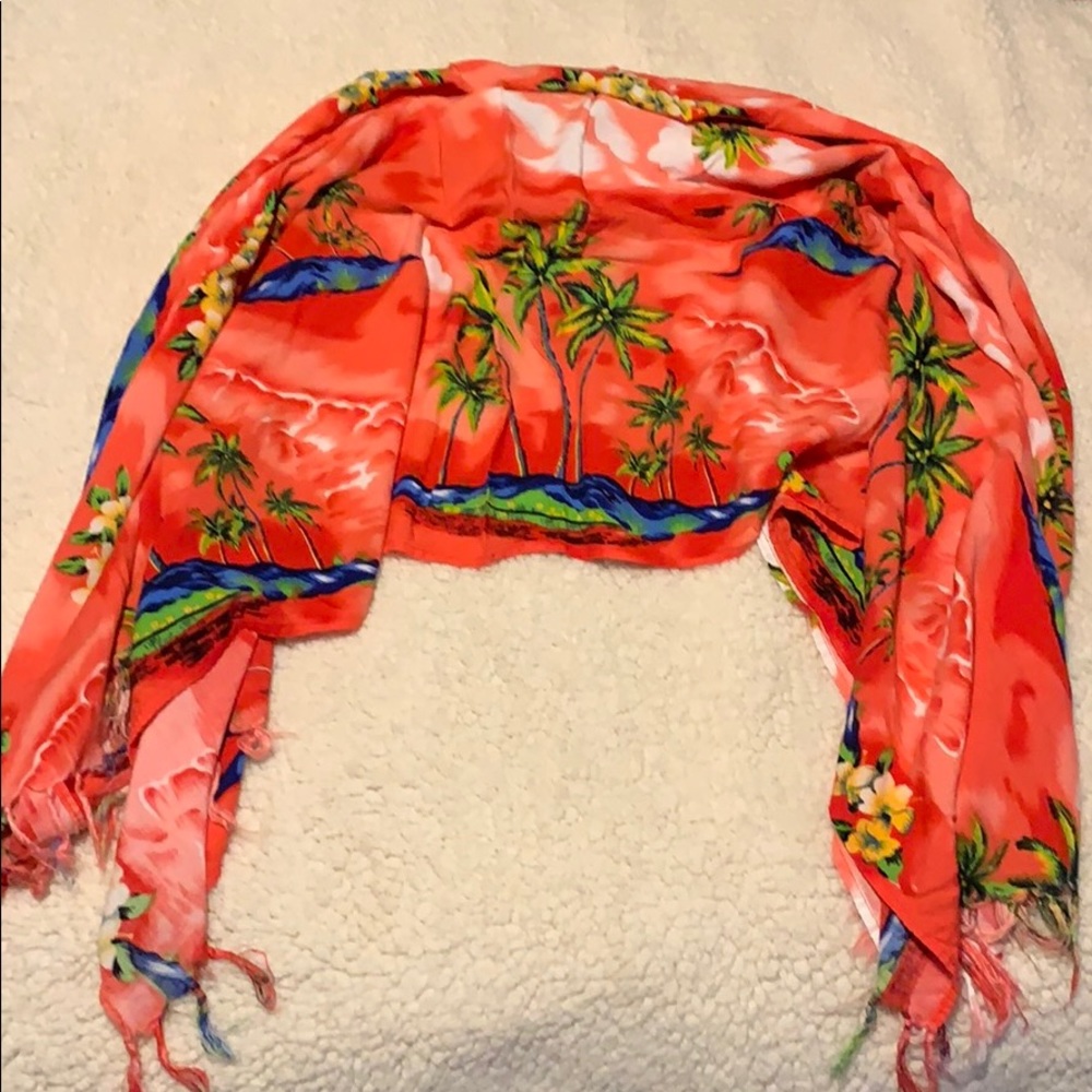 Hawaiian island scarf